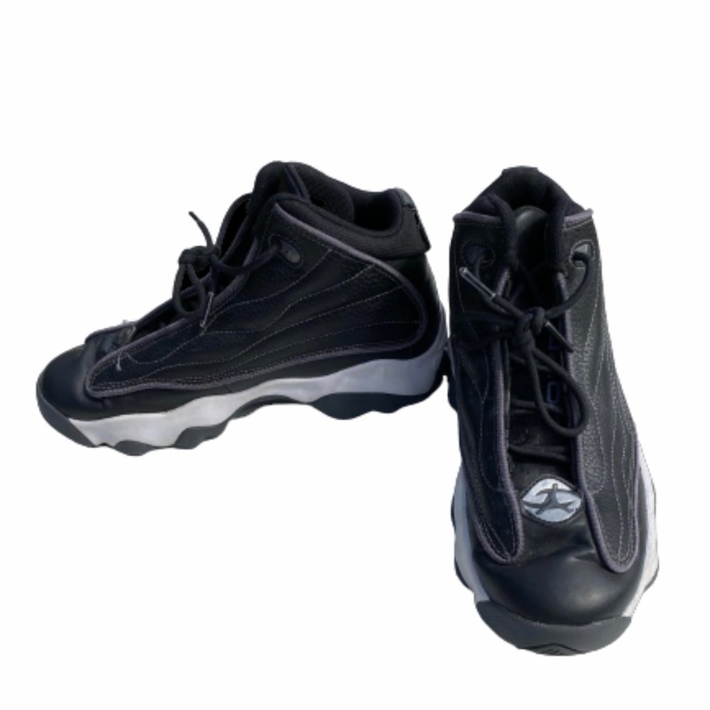 JORDAN PRO STRONG GRADE SCHOOL BLACK WHITE DC7911-002 SIZE 6Y